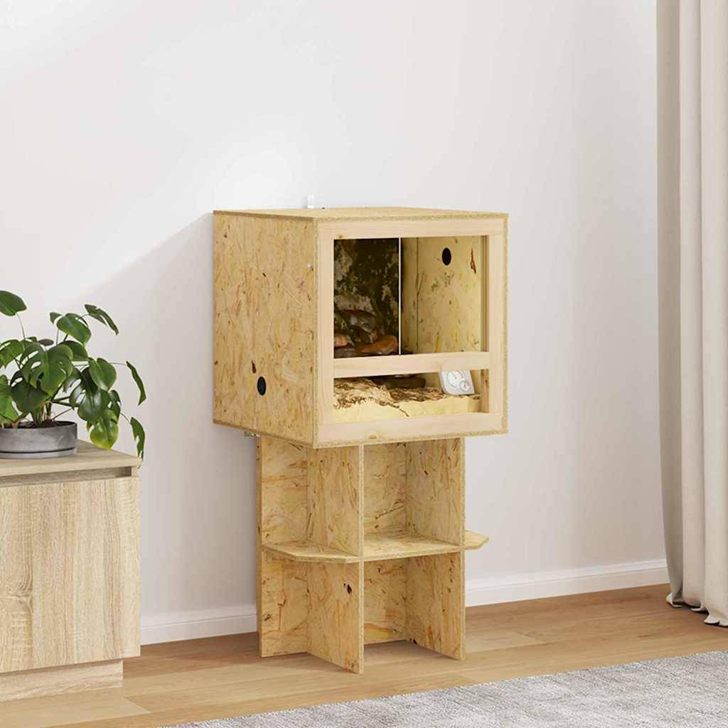 Vidaxl - Terrarium Marron 50 x 50 x 100 cm OSB vidaXL 3397887 - Image 1