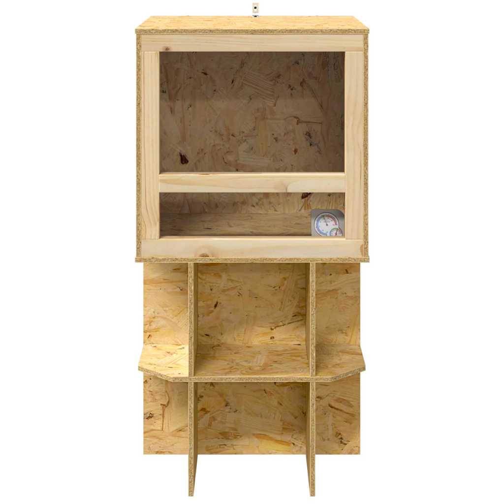 Vidaxl - Terrarium Marron 50 x 50 x 100 cm OSB vidaXL 3397887 - Image 9