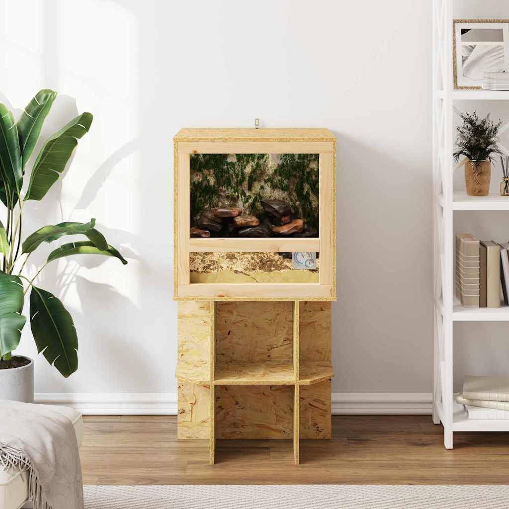 Vidaxl - Terrarium Marron 50 x 50 x 100 cm OSB vidaXL 3397887 - Image 5