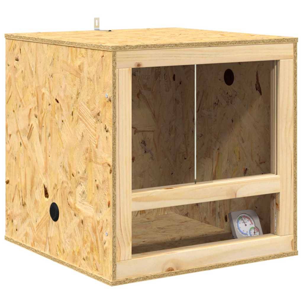 Vidaxl - Terrarium Marron 50 x 50 x 100 cm OSB vidaXL 3397887 - Image 6