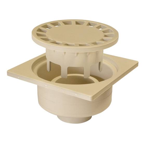Jardibric - Jardibric – Siphon de Cour 300x300 mm Sable – Regard Évacuation Eau Extérieure Polypropylène - Image 2