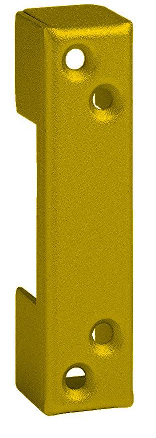 Gâche huisserie métallique pour verrou 5G/Y7+ et Y8 or - HERACLES - Y8-10034900 - Image 1