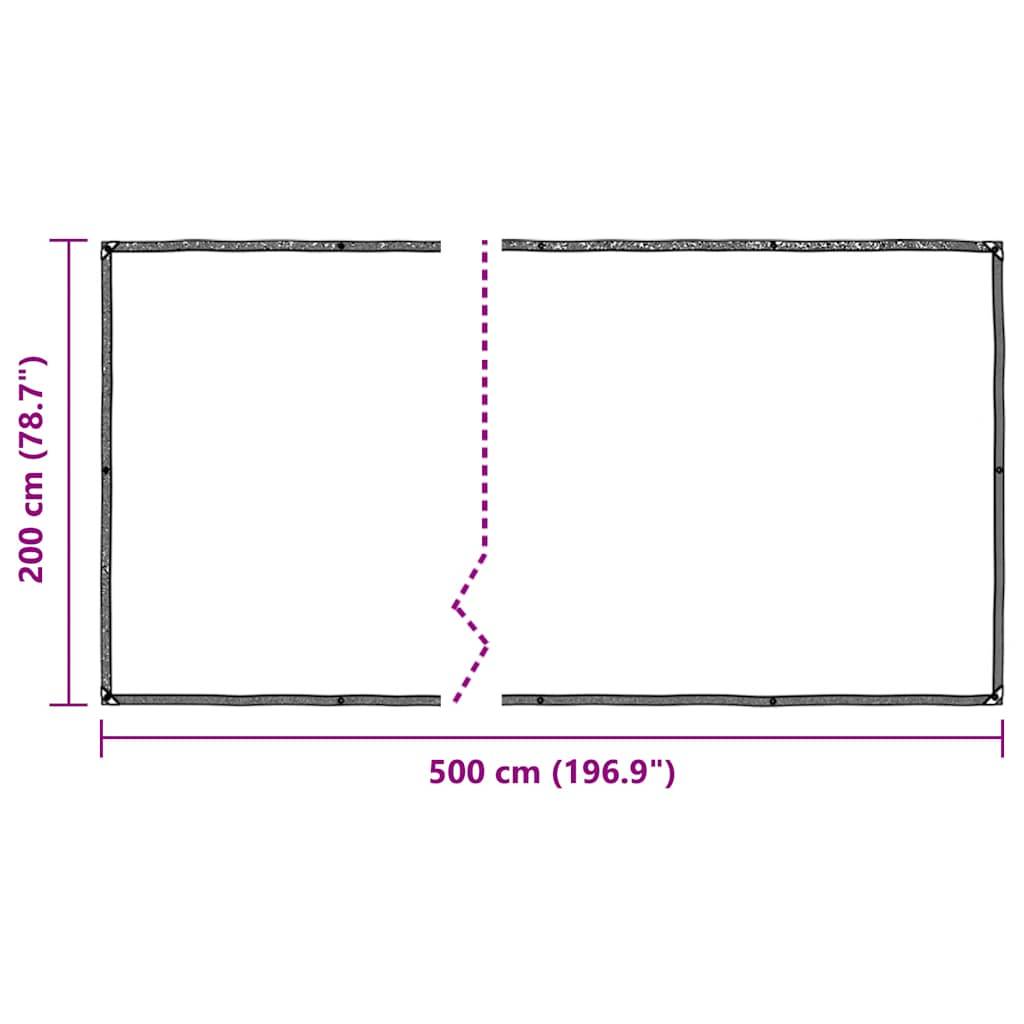 Vidaxl - Housse de protection plantes avec œillets 2x5 m polyéthylène vidaXL 3308702 - Image 3