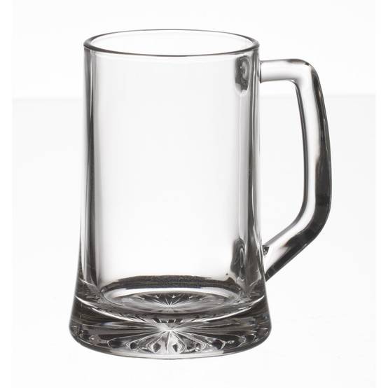 Lot de 4 Verres à Bières "Anse" 32cl Transparent - Image 3