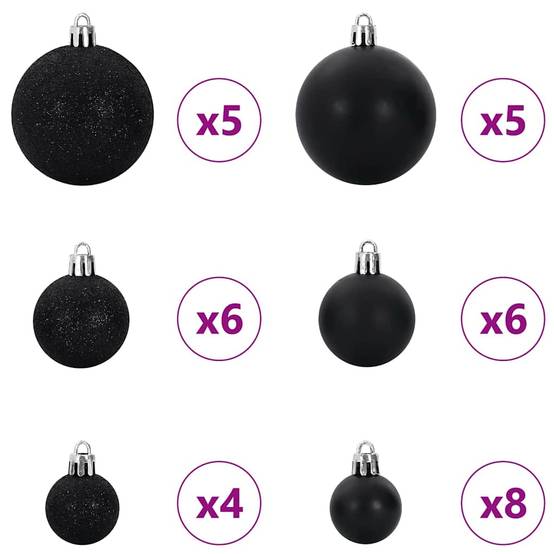 Sapin de Noël | Arbre de Noël artificiel avec 150 LED Vert 120 cm PVC et métal Maison Chic - Image 7