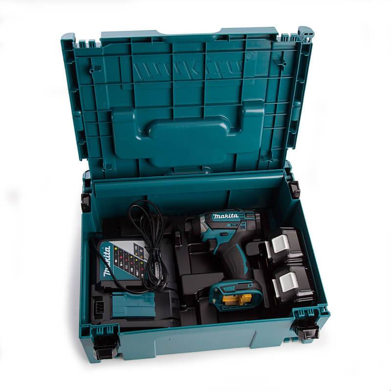 Makita - Visseuse à chocs 18V LXT 4.0 Ah 165 Nm - MAKITA - avec 2 batteries 4Ah , chargeur, MakPac - DTD152RMJ - Image 3