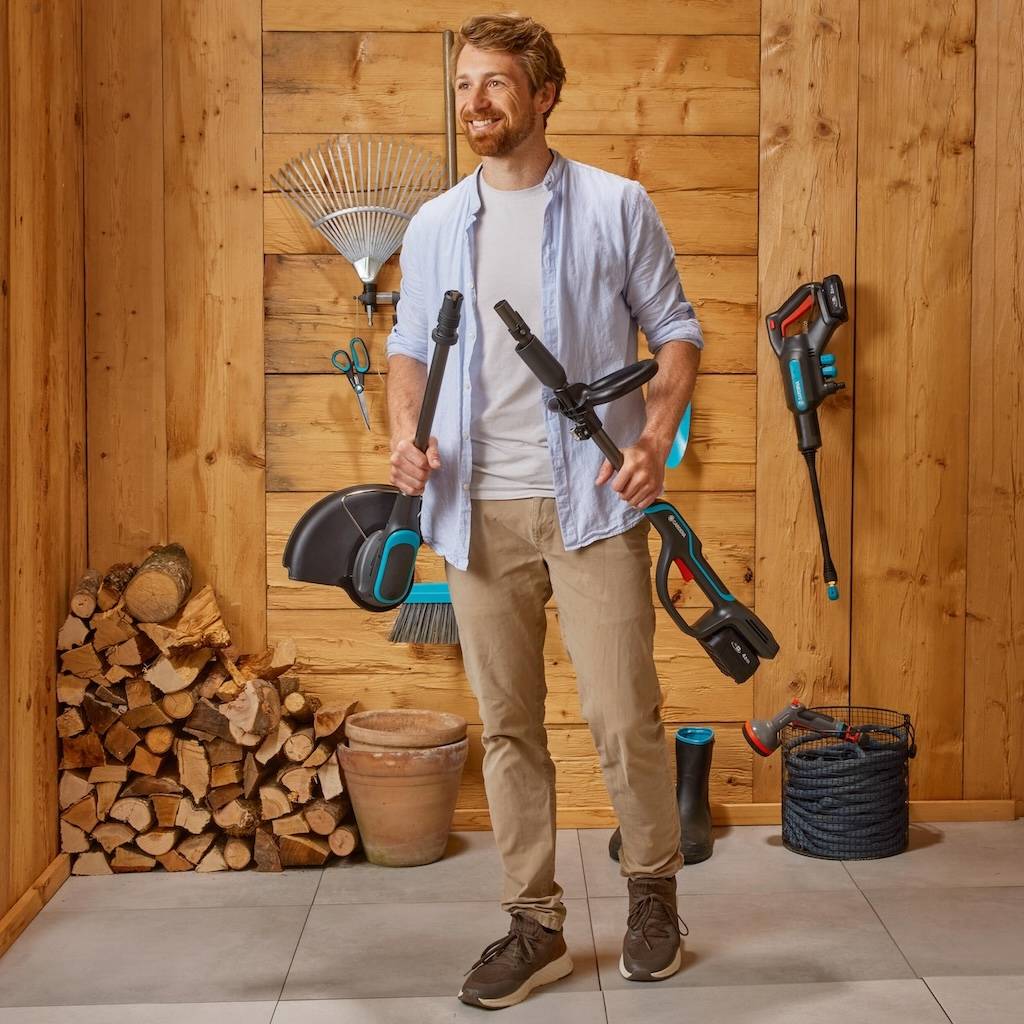Gardena - Coupe-bordures à batterie – PowerTrim 30/18V P4A – Fil 2 mm – Mode PowerBoost - Image 8