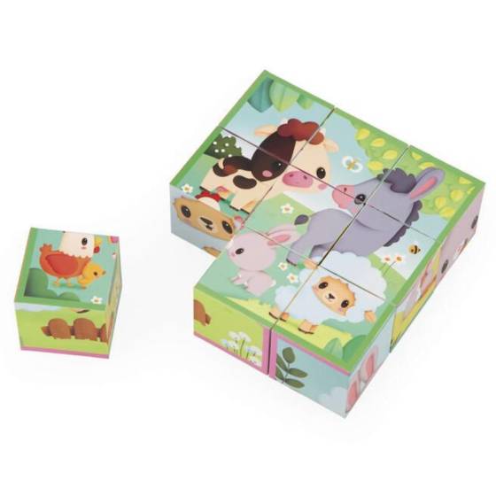 Janod - Cubes animaux de la ferme - Image 5