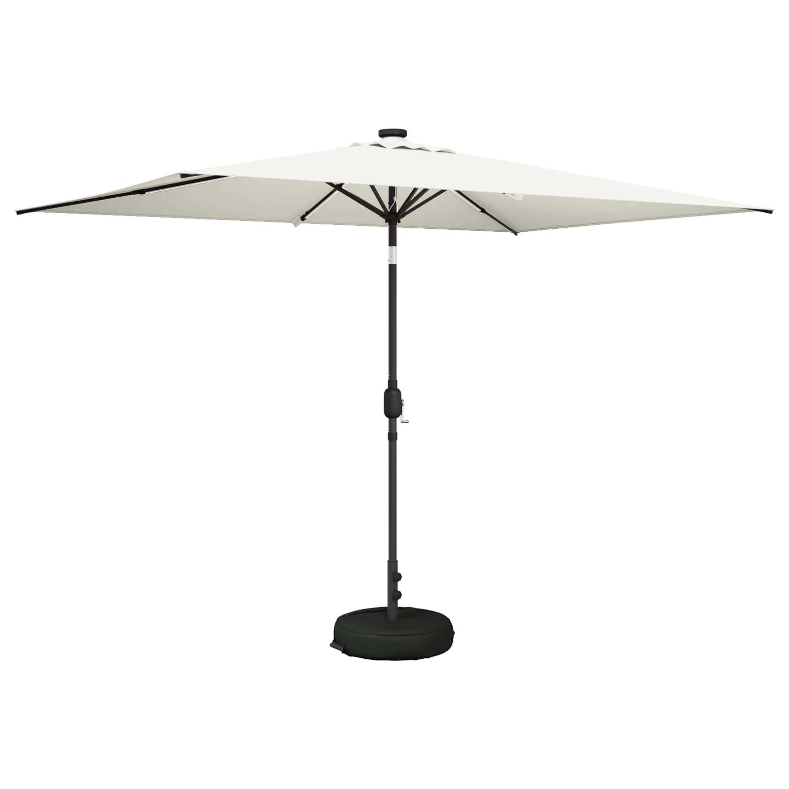 PANGIVO - Parasol de jardin polyester et acier crème 290 x 190 x 235 cm - PANGIVO - Image 2