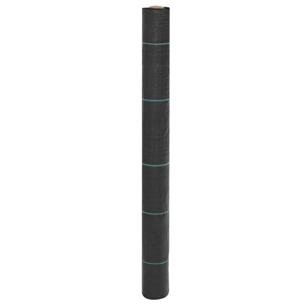 PANGIVO - Membrane anti-mauvaises herbes polypropylène noir 15000 x 100 cm, poids:15.76kg - PANGIVO - Image 1