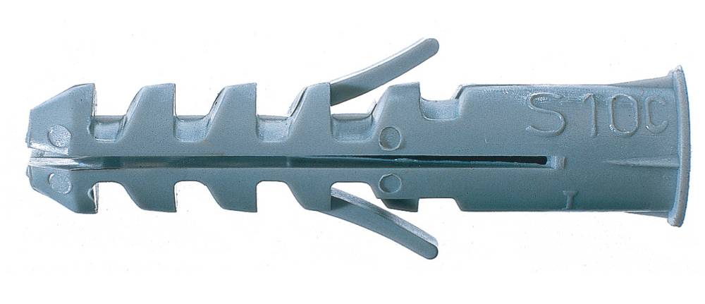 Fischer - Cheville à expansion 100 % nylon avec collerette S 6C 6X30 boîte de 100 - FISCHER - 18699 - Image 1