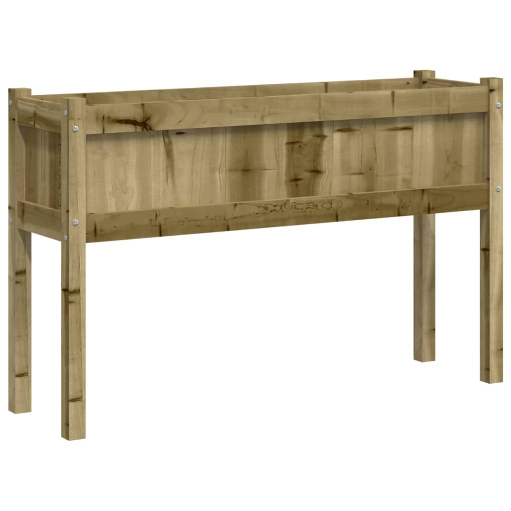 Vidaxl - Jardinières 2 pcs avec pieds bois de pin imprégné vidaXL 837573 - Image 8