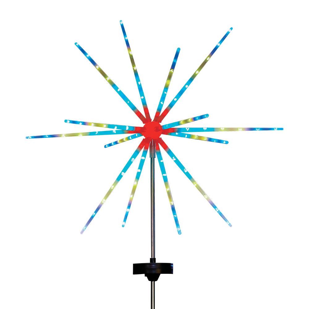 Lampe feu d'artifice solaire Unité Multicolore - Image 1