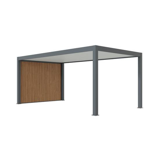 Carport Aluminium 330 x 563 cm PRESTON - 20 m2 - Hauteur : 255 - 1 Voiture - Abri Voiture Autoportant - Sans Déclaration Travaux - Image 2