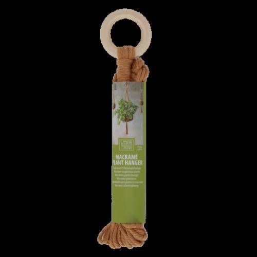 Esschert Design - Suspension pour plante en Macramé - L 14.5 x P 14.5 x H 58 - Image 2