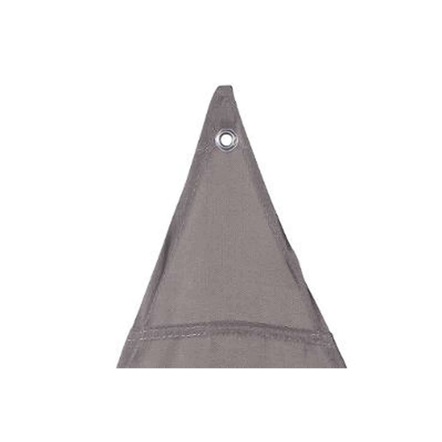 Neka - Voile d'ombrage triangulaire Anori 3 X 3 X 3 M - Taupe - Neka - Image 2