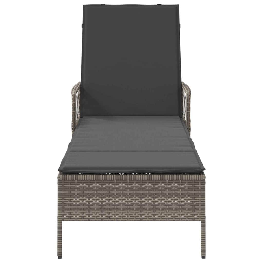 Vidaxl - Transat polyrotin Gris et Gris foncé vidaXL 365427 - Image 7