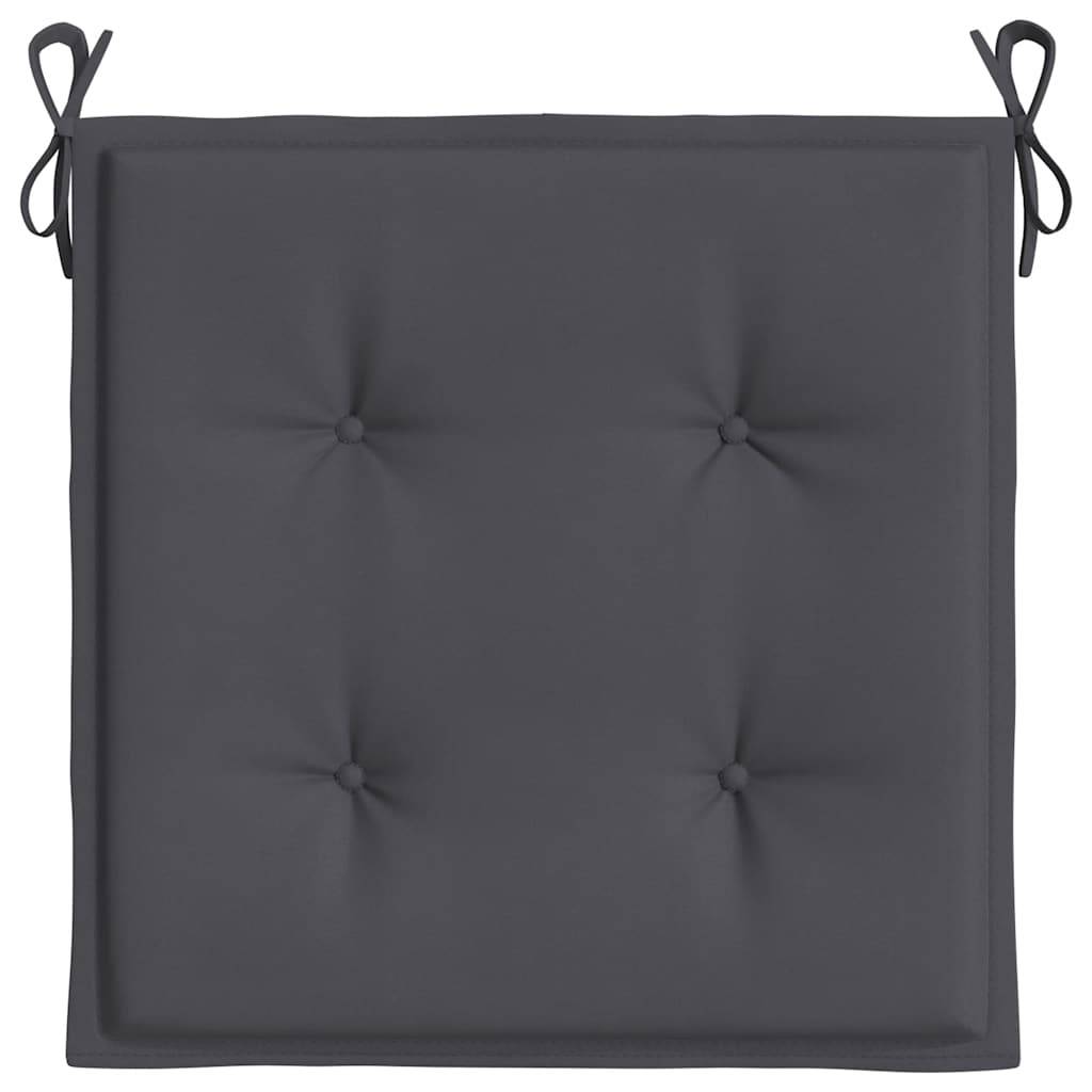 Lot de 6 Coussins de siège Tissu Oxford Résistant à l'eau pour Jardin Terrasse Anthracite 50x50cm – ComfortXL Outdoor Living - Image 6