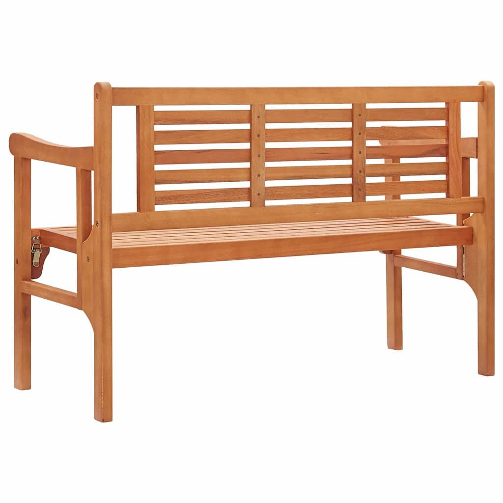 Vidaxl - Banc pliable de jardin 120 cm Bois d'eucalyptus solide vidaXL 47293 - Image 5