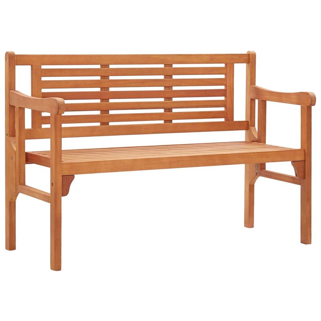 Vidaxl - Banc pliable de jardin 120 cm Bois d'eucalyptus solide vidaXL 47293 - Image 2