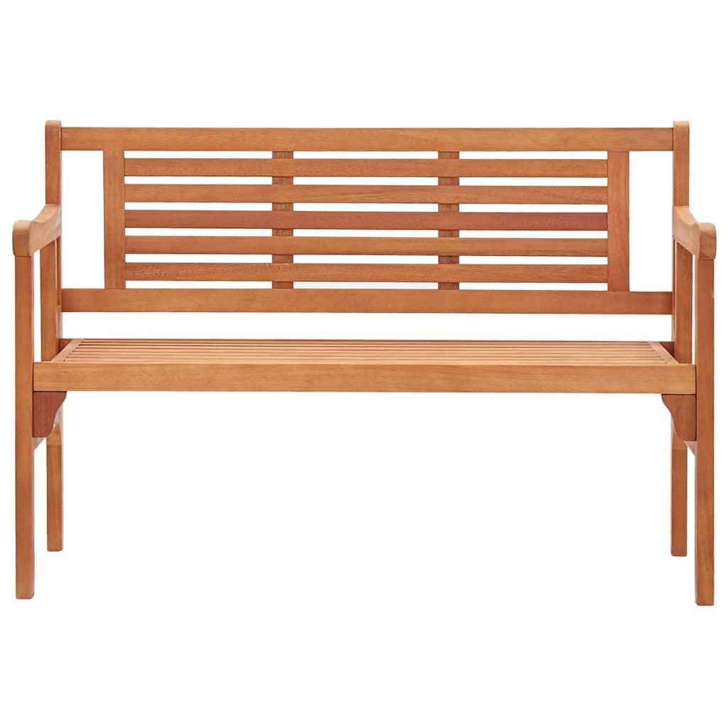 Vidaxl - Banc pliable de jardin 120 cm Bois d'eucalyptus solide vidaXL 47293 - Image 4