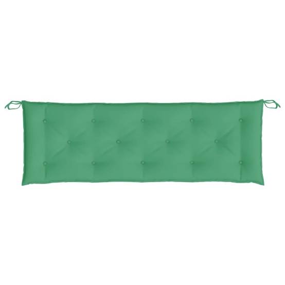 Coussin de banc de jardin vert 150x50x7 cm tissu oxford P124 - Image 4