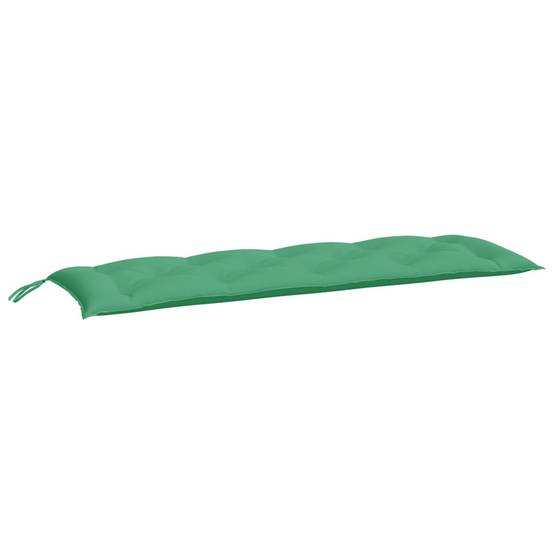 Coussin de banc de jardin vert 150x50x7 cm tissu oxford P124 - Image 1