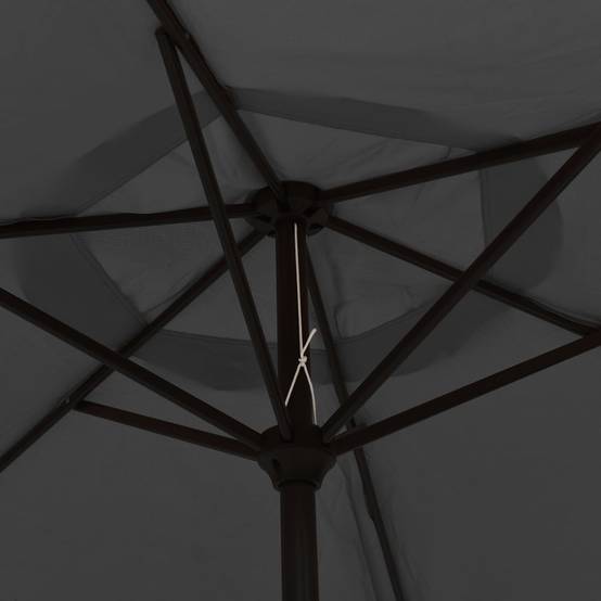 Parasol - parasol de jardin - parasol d'extérieur Anthracite 200x224 cm Aluminium - MEUBLE PRO - Image 5