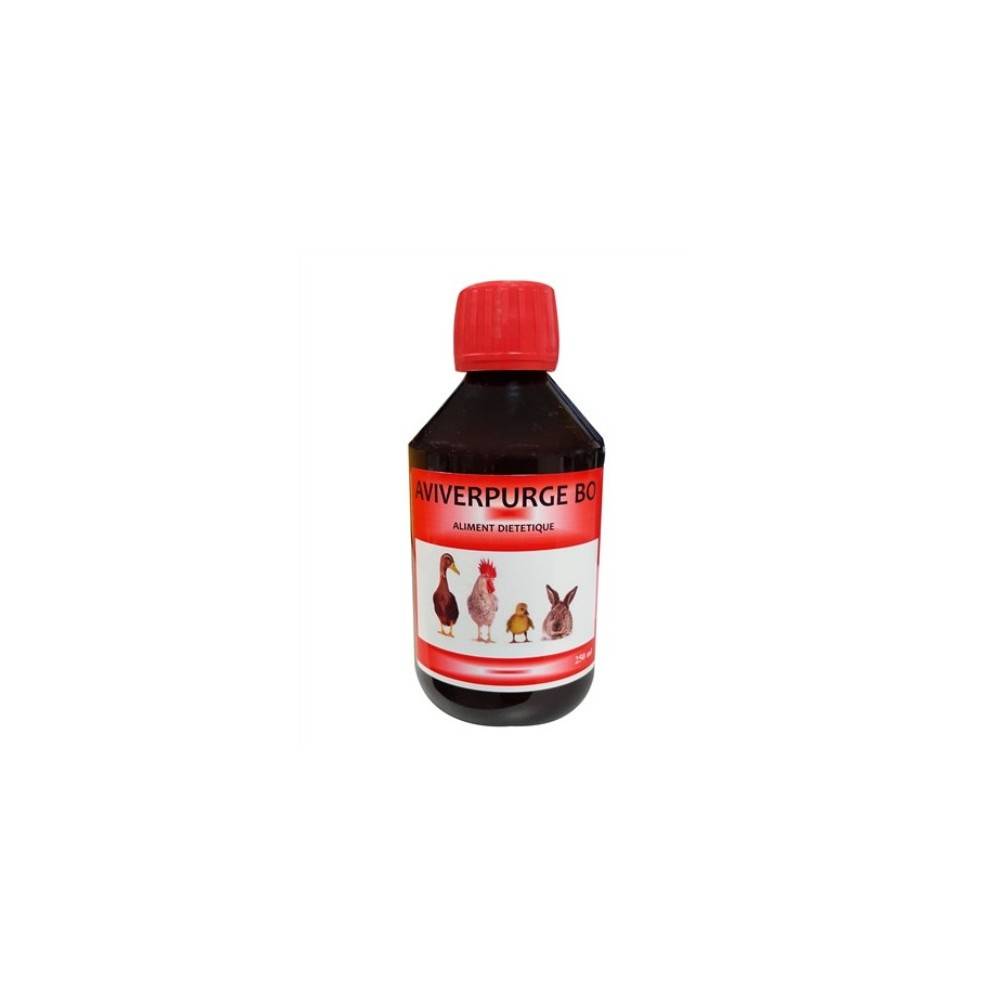 Aviverpurge Bo Vermifuge Naturel Volailles et Lapins 250ml - Image 1