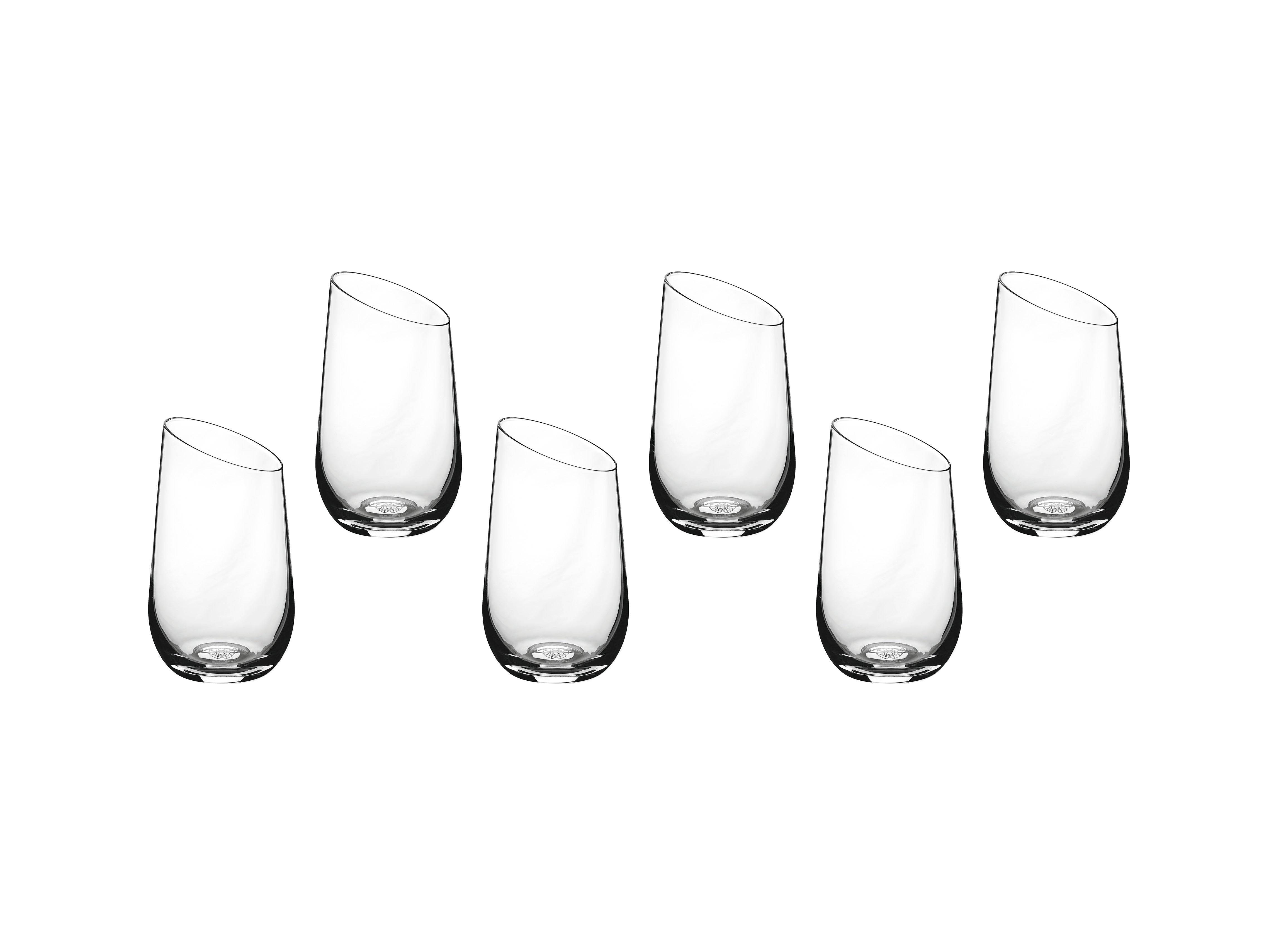 Lot de 6 Verres à soft en Cristallin (cristal sans plomb) "SVÄVA", Bjorn