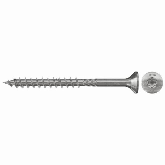Fischer - Vis à bois Power FPF-ST FISCHER 5 x 60 A2F - Boite de 100 - 657088 - Image 1