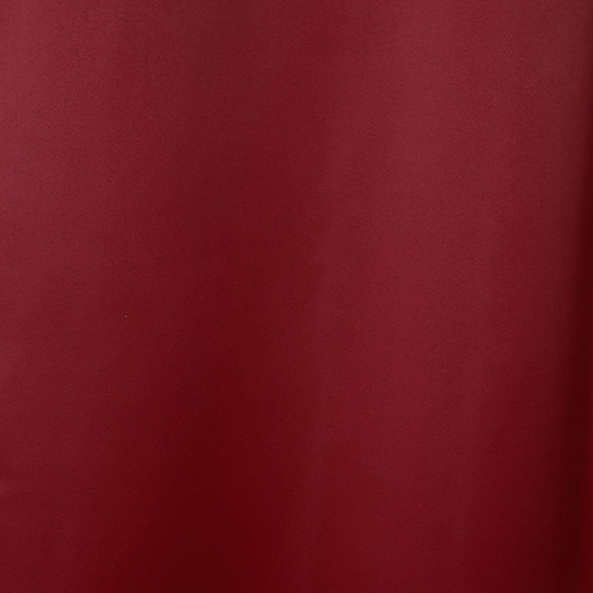 Atmosphera - Lot de 2 Rideaux à  œillets Occultant Rouge 40 x 260 cm - Image 3