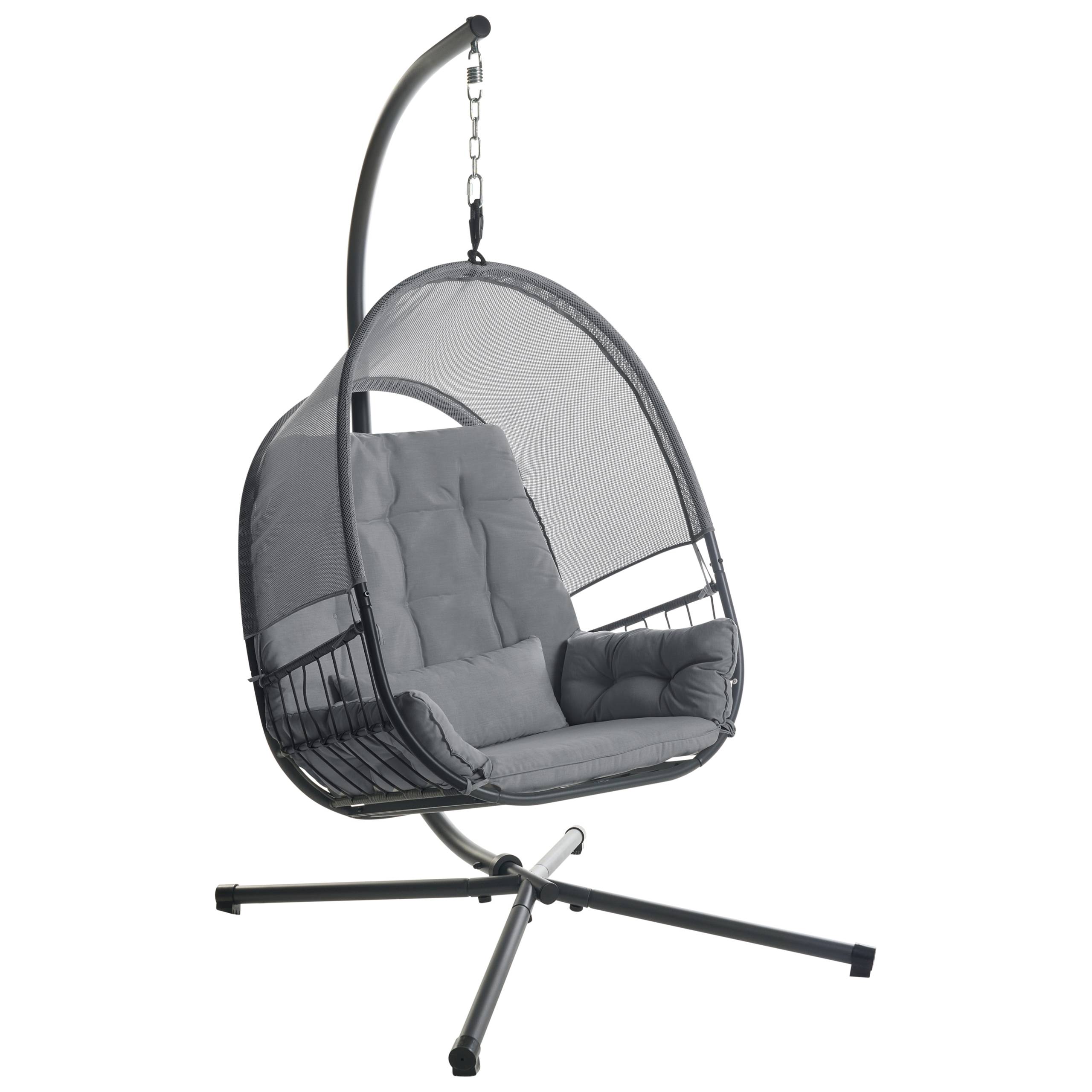 Beliani - Chaise porte-à-faux Tissu maillé Gris foncé ALVIANO - Beliani - Image 2