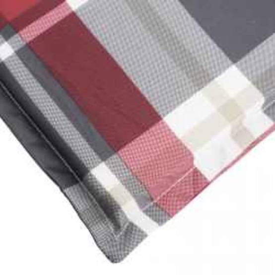 Coussin Bain de soleil | Coussin de transat ensoleillé Rouge et gris 178 x 60 x 4 cm Maison Chic - Image 5
