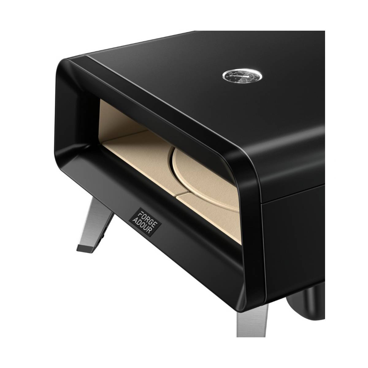 Forge Adour - Four à pizza à gaz pro noir FOUR PIZZA PRO V1 Forge Adour - Image 2