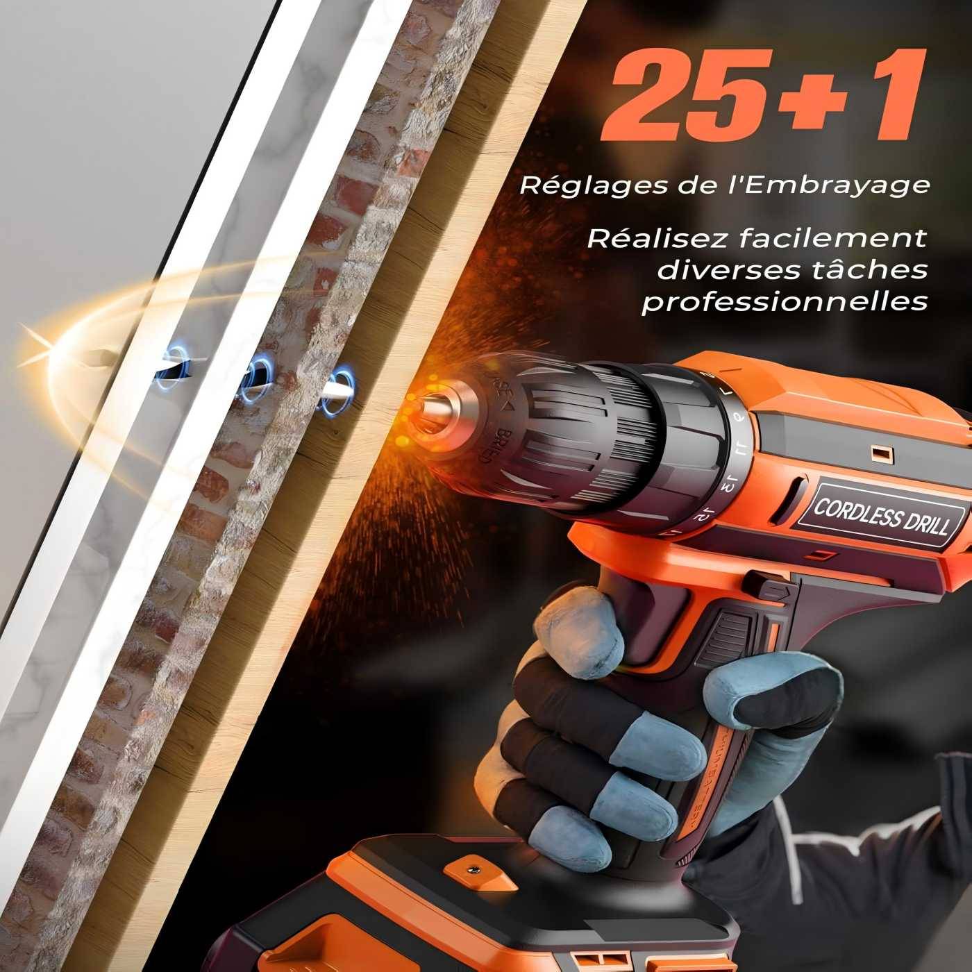 Foret sans fil 20V FAHEFANA - Image 2