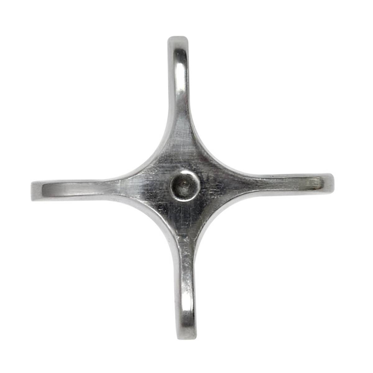 Cook Concept - Tire-Bouchon en Métal "Vin Pétillant" 6cm Argent - Image 2