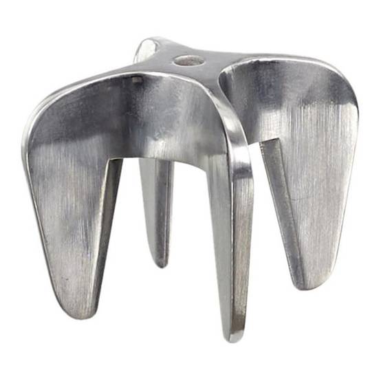 Cook Concept - Tire-Bouchon en Métal "Vin Pétillant" 6cm Argent - Image 1