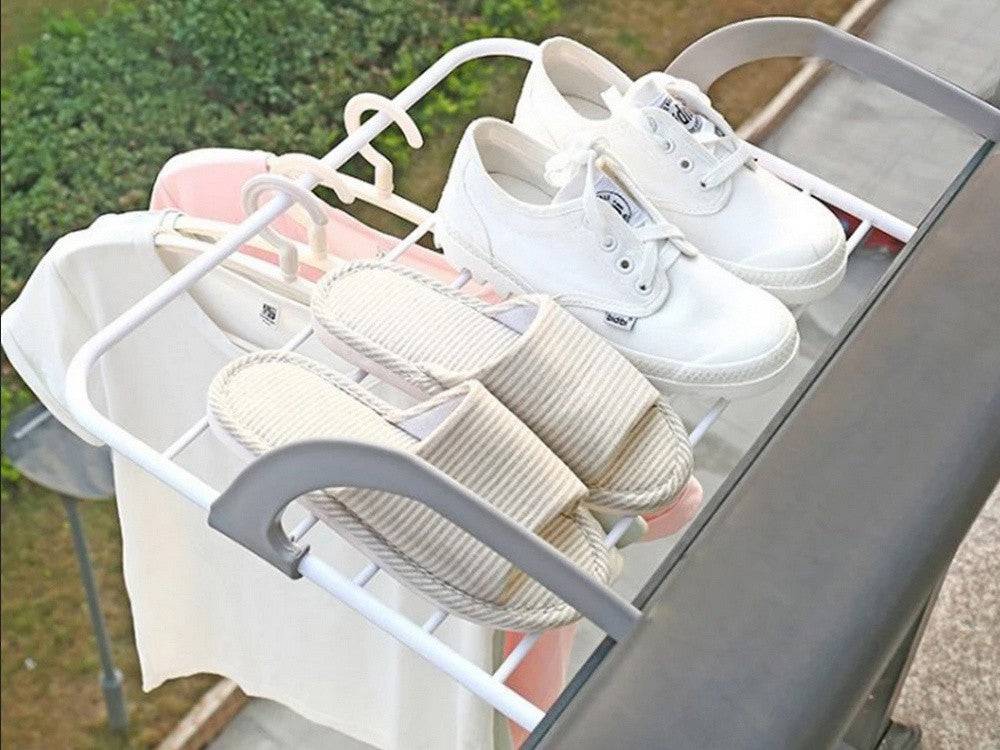 Etendoir Sèche-linge pour balcon 50x15x29 cm plastique - Image 6