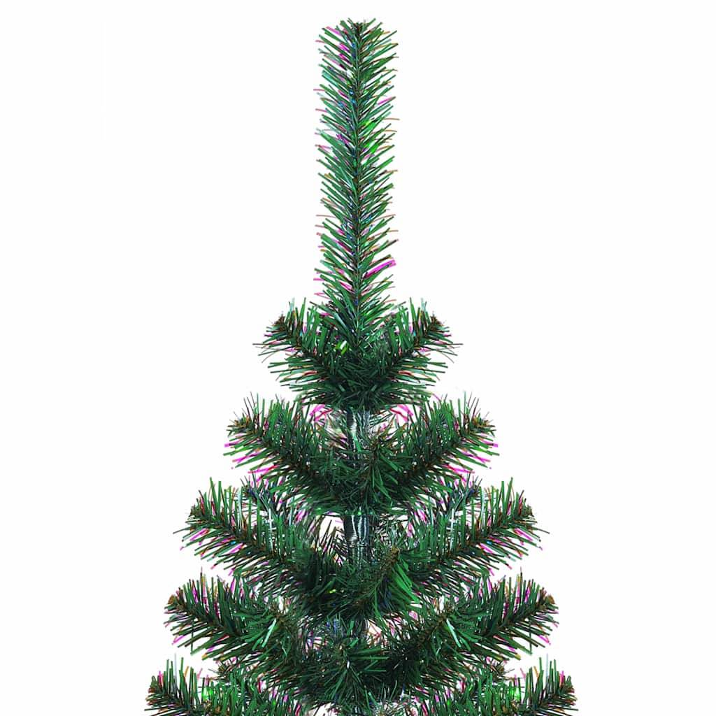 ComfortXL - Sapin de Noël pour Petits Espaces 120 cm, Artificiel Vert avec Lumières et Décorations – ComfortXL Outdoor Living - Image 8