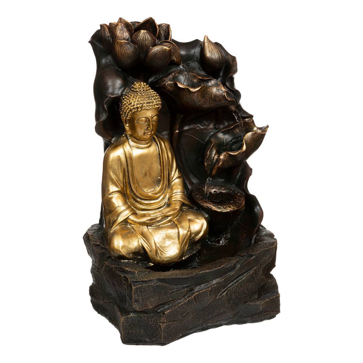 Atmosphera - Fontaine Kalyani H.39,5cm résine - Atmosphera Créateur d'intérieur - Image 3