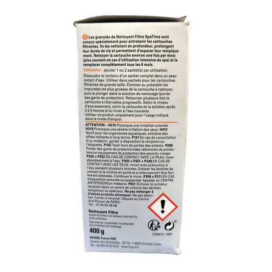 Bayrol - Nettoyant filtre SpaTime 4x100 gr - Image 2