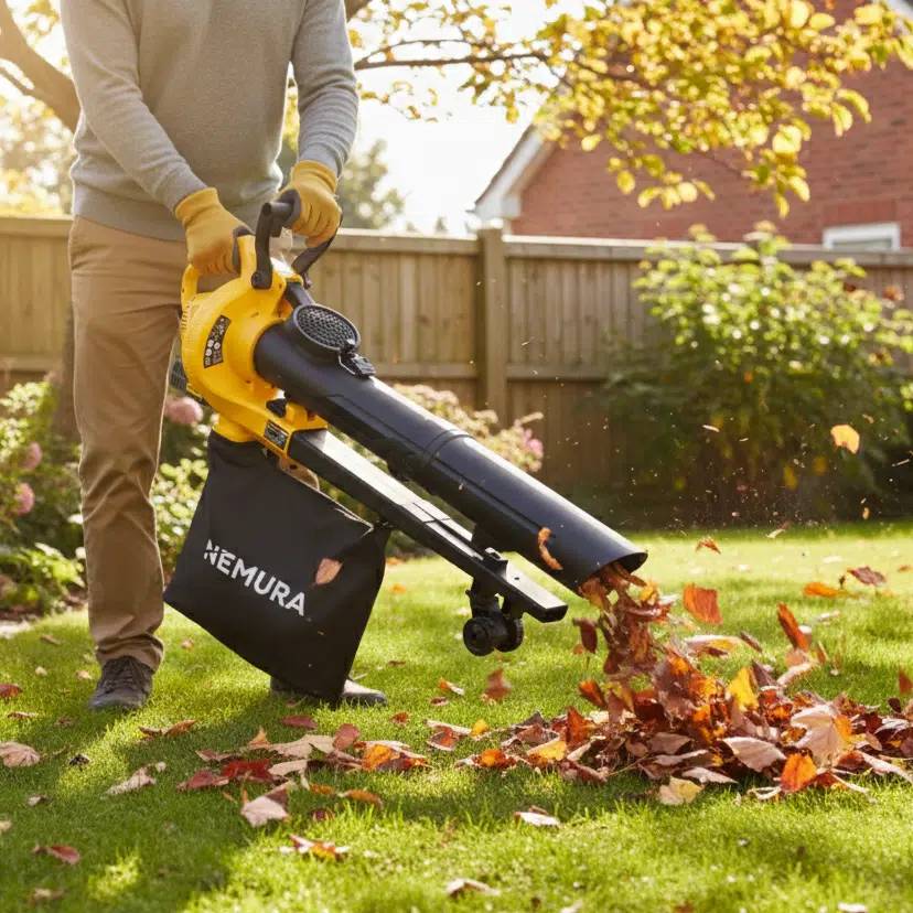 Nemura - Souffleur / Aspirateur Broyeur De Feuilles 40V Nemura + Batterie 2Ah + Chargeur Rapide - Image 5