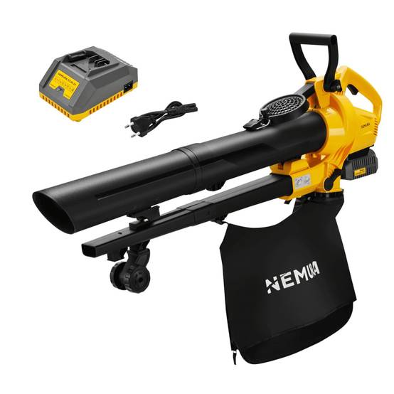Nemura - Souffleur / Aspirateur Broyeur De Feuilles 40V Nemura + Batterie 2Ah + Chargeur Rapide - Image 4