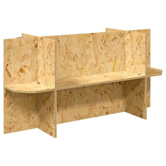 Vidaxl - Base de Terrarium avec étagère Marron 100 x 40 x 50 cm OSB vidaXL 876740 - Image 2