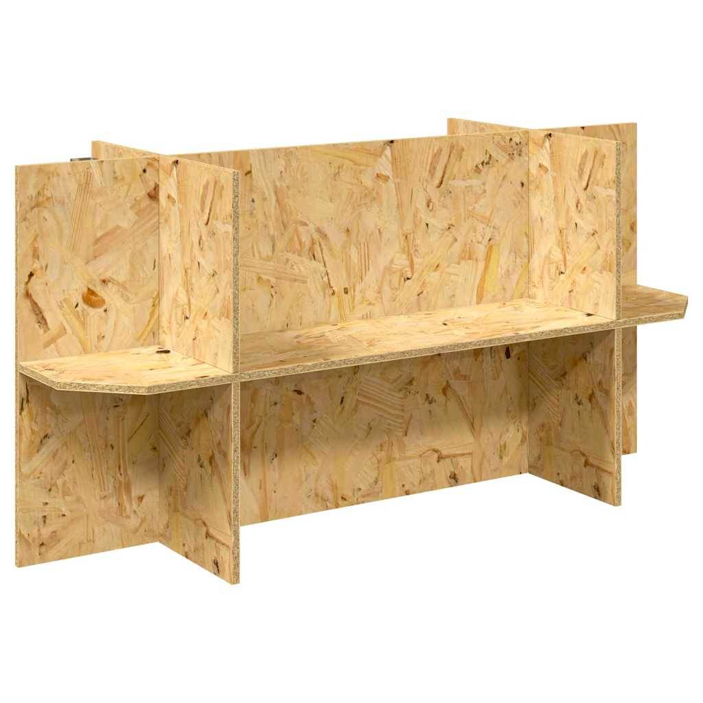 Vidaxl - Base de Terrarium avec étagère Marron 100 x 40 x 50 cm OSB vidaXL 876740 - Image 2