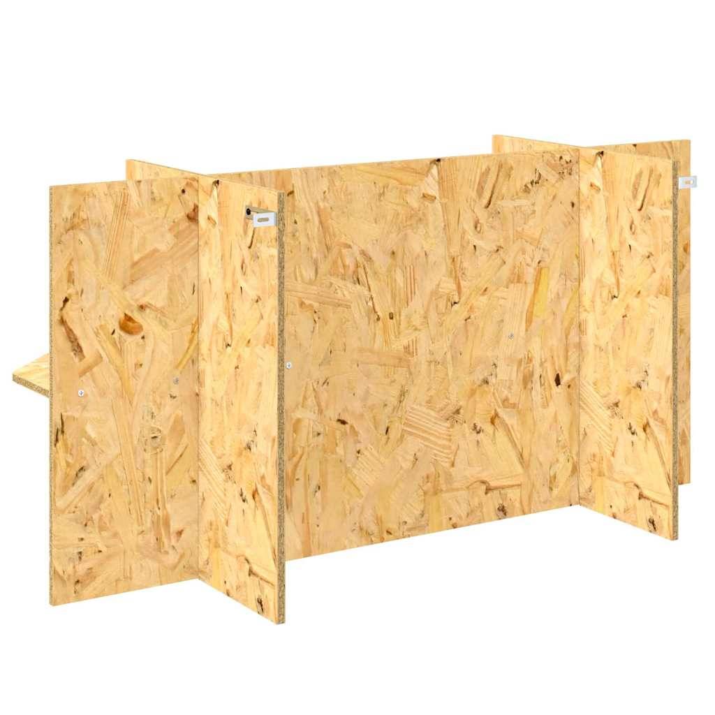 Vidaxl - Base de Terrarium avec étagère Marron 100 x 40 x 50 cm OSB vidaXL 876740 - Image 8