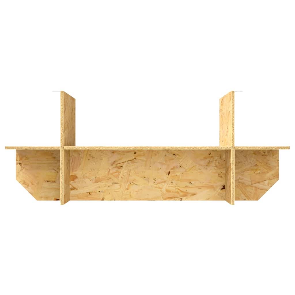 Vidaxl - Base de Terrarium avec étagère Marron 100 x 40 x 50 cm OSB vidaXL 876740 - Image 9
