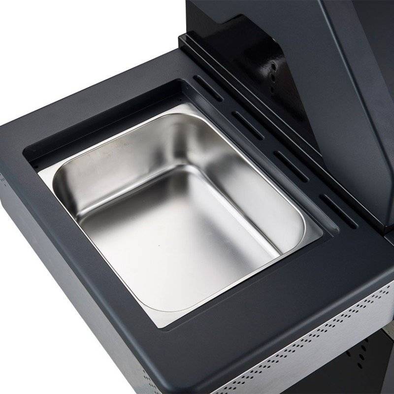 Barbecue gaz Noa 4 feux – BRASERO BY FAVEX – 16 kW – Plaque + grille fonte – Housse incluse - Image 4