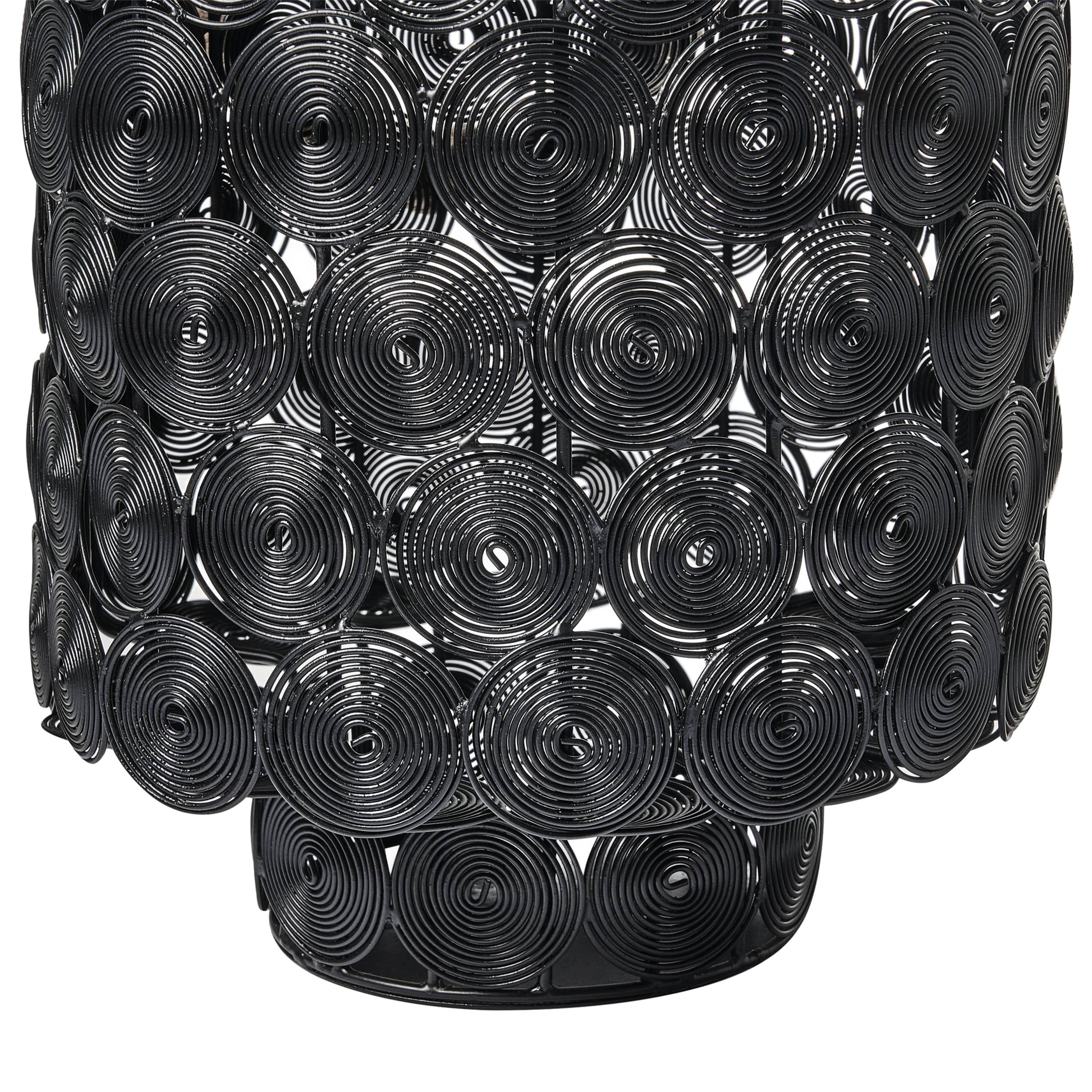 Beliani - Lanterne Métal Noir MMOJSTIR - 25x25x35- Beliani - Image 6
